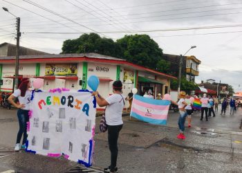En Arauca se llevó a cabo #YoMarchoTrans «Por el respeto a la vida de las personas transgénero»