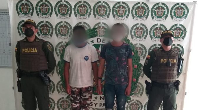Policía capturó a dos integrantes de las disidencias de las Farc