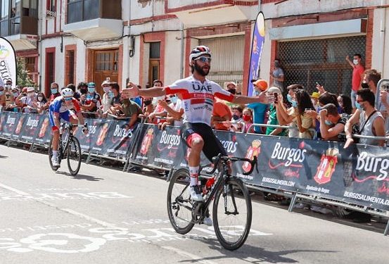 El colombiano Fernando Gaviria fue el ganador de la segunda etapa de la vuelta a Burgos