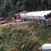 Vía La Soberanía: Así fue el rescate de una tractomula que estuvo a punto de caer a un abismo