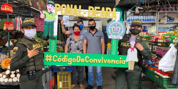 Policía Nacional en Arauca es ejemplo sobre el manejo del Covid-19 en uniformados