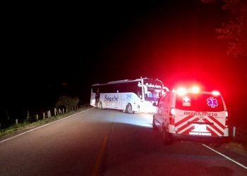 Bus fue atravesado en la vía Tamacay – Corocito del municipio de Tame