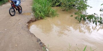 En peligro comunidad ribereña por amenaza de desbordamiento del río Arauca