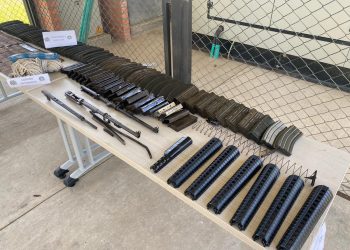Autoridades incautaron gran arsenal de guerra de las disidencias