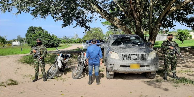 Ejército recuperó vehículo del alcalde de Puerto Rondón