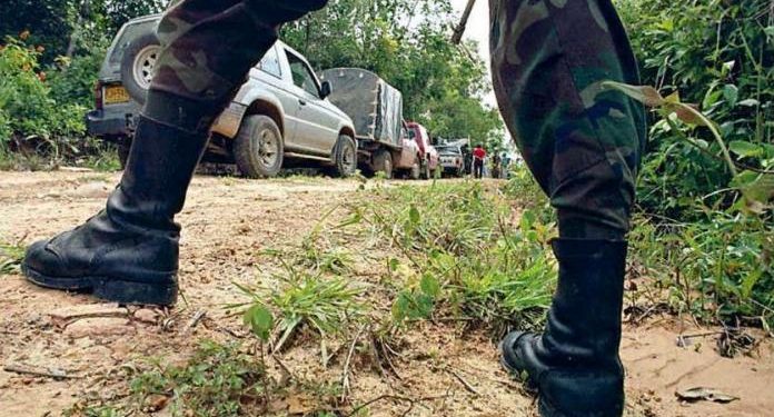 Hostigaron a uniformados del Ejército en el municipio de Puerto Rondón