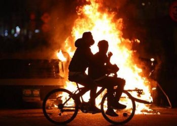 Bogotá vivió este domingo una nueva jornada de manifestaciones
