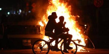Bogotá vivió este domingo una nueva jornada de manifestaciones