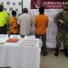 Fueron capturados cuatro presuntos integrantes de las redes de apoyo del ELN y disidencias