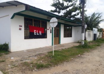 Con pancartas alusivas a los 40 años del Domingo Lain del ELN, amanecieron varias veredas de Arauquita, Saravena, Fortul y Tame