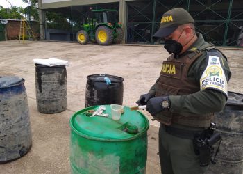 Autoridades incautaron 440 galones de combustible tipo ACPM de contrabando