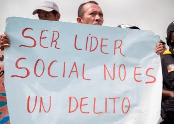 Arauca entre los departamentos donde se mantiene el fenómeno de la violencia contra líderes sociales y comunales
