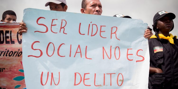 Arauca entre los departamentos donde se mantiene el fenómeno de la violencia contra líderes sociales y comunales