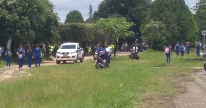 Población civil afectada por enfrentamientos entre guerrilla y fuerza pública