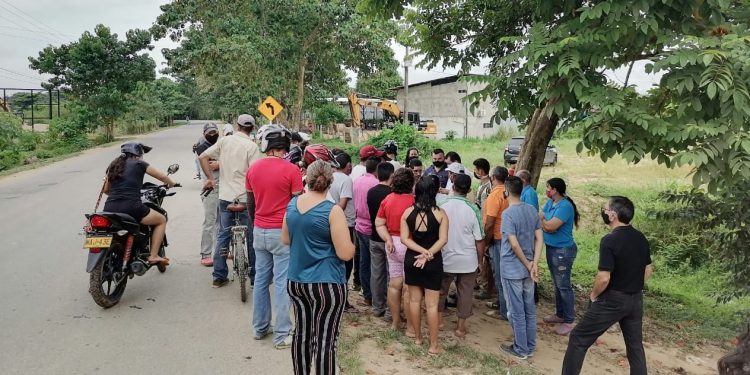 Comunidad de San Vicente molesta por intervención de terrenos por parte de sus dueños