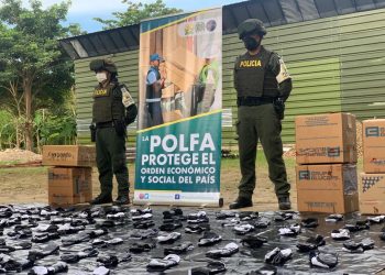 Polfa incautó más de 7.700 unidades de confecciones ilegales en Arauca