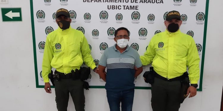 Capturan a alias «Guajibo», uno de los más buscados en el Meta
