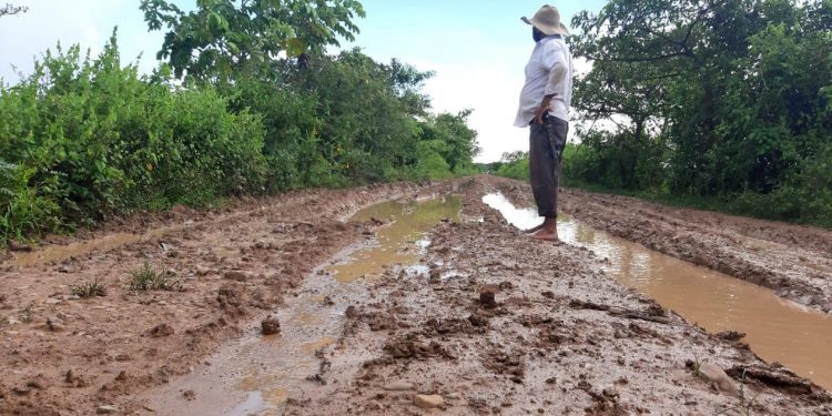 En pésimo estado se encuentran las vías de acceso a la vereda Cabuyare del municipio de Arauca