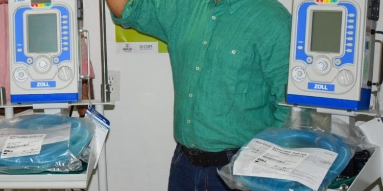 ¿Cómo se roban un ventilador portátil del Hospital San Vicente de Arauca?