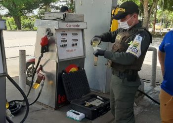Polfa adelantó operativo contra el contrabando de combustible en orillas del río Arauca