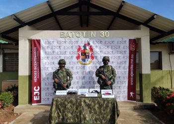 Ejército Nacional halló depósito ilegal al parecer del ELN 