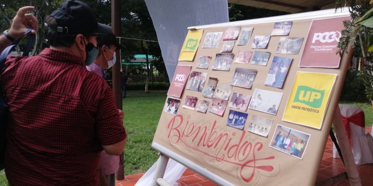 En Arauquita, Comisión de la Verdad recibió informe de la UP y Partido Comunista Colombiano