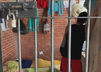Así es el hacinamiento en Estación de Policía de Arauca