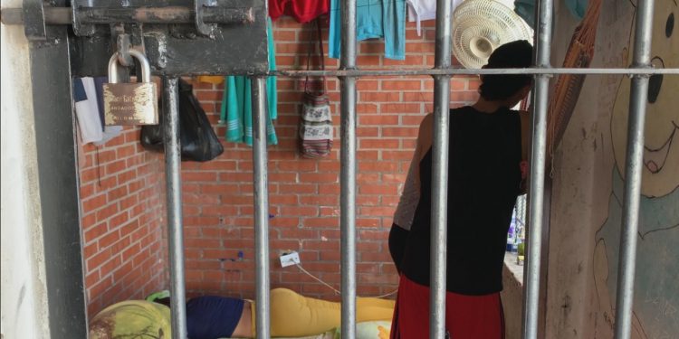 Así es el hacinamiento en Estación de Policía de Arauca