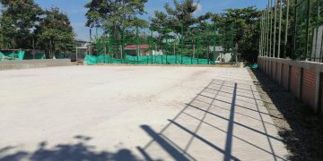 Mas de un mes lleva abandonada obra en el barrio Las Américas