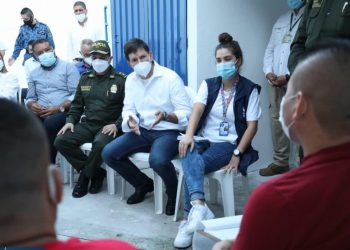 Ministro de Justicia evidenció crítica situación de hacinamiento en el Centro Penitenciario de Arauca