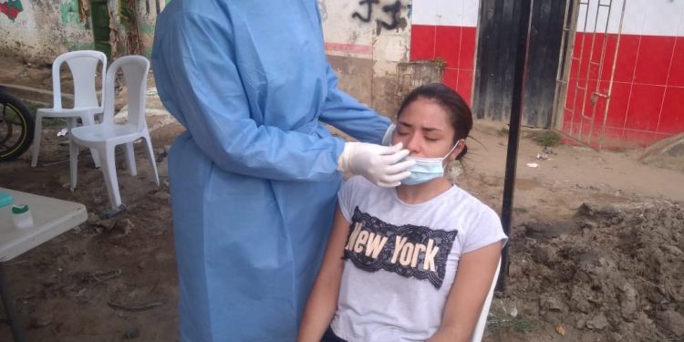 Inició toma de muestras para covid 19 en sintomáticos respiratorios en la capital araucana