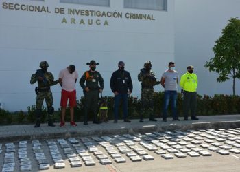 Autoridades incautaron 100 kilos de marihuana en Arauquita