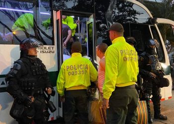 Fueron trasladados 50 detenidos de la estación de Policía de Arauca a otras ciudades del país