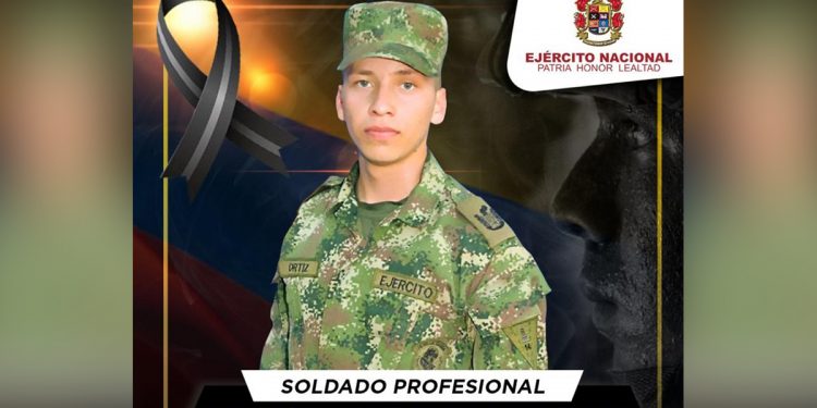 Soldado murió tras enfrentamientos con la guerrilla en Fortul