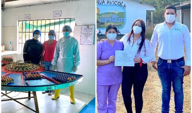 Avicultores de Arauca obtienen la certificación de Granjas Avícolas Bioseguras