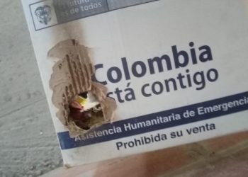 ¡Sinvergüenzas! Dejaron que roedores se comieran mercados para ayudar a familias vulnerables