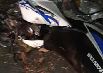 Murió motorizado al chocar contra un árbol