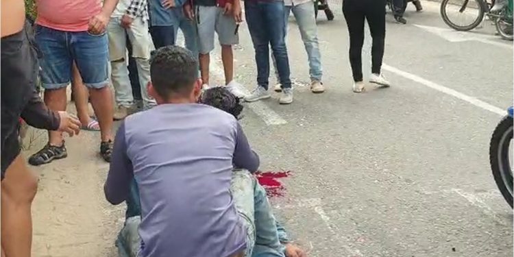 ¿Accidente de tránsito o víctima de un francotirador?