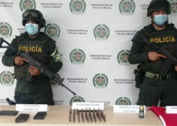 Autoridades incautaron material bélico del ELN en el municipio de Saravena