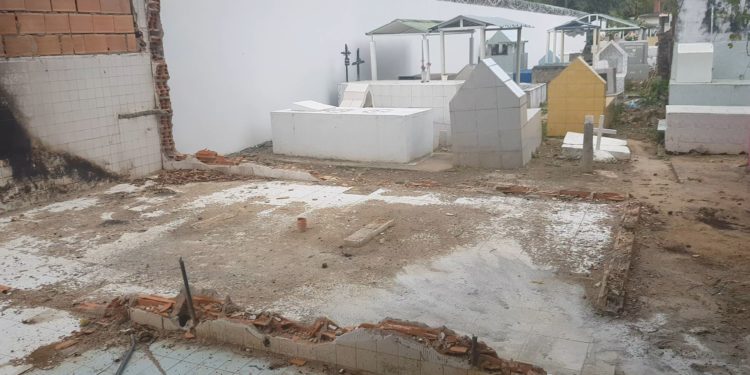 Sin bóvedas se quedó el cementerio municipal de Arauca