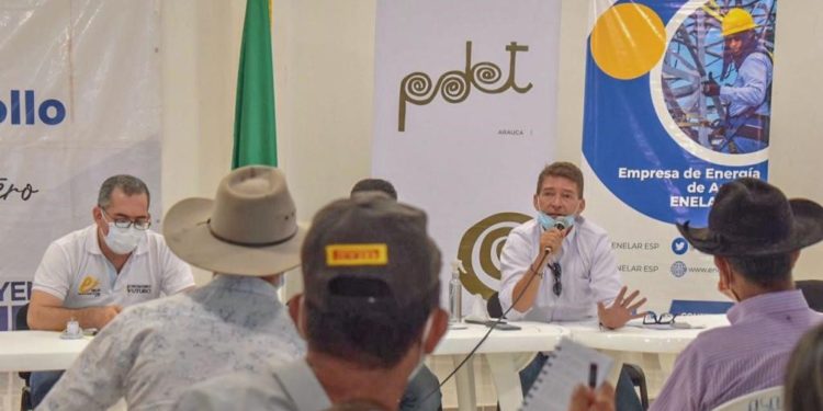 Proyecto de electrificación beneficiará 44 veredas de Tame y 7 barrios del centro poblado de Puerto Jordán