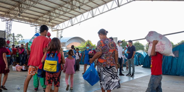 Siguen los desplazamientos. Casi 4 mil personas han llegado a Arauquita provenientes de La Victoria