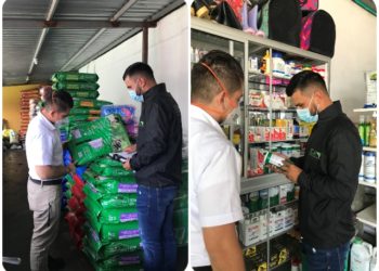 ICA realizó inspección a establecimientos de comercialización de insumos veterinarios y alimentos en Arauca