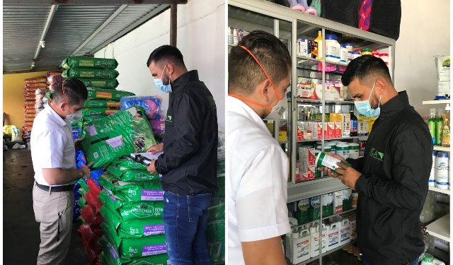 ICA realizó inspección a establecimientos de comercialización de insumos veterinarios y alimentos en Arauca