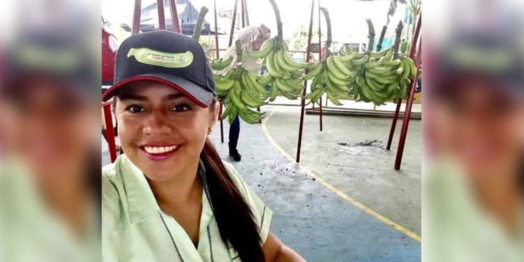Ivonne Sánchez, la mujer que lleva las riendas de la actividad platanera en Tame