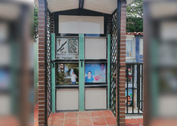 Delincuentes no respetan ni a los muertos. Hurtan rejas de un panteón en el cementerio de Arauca