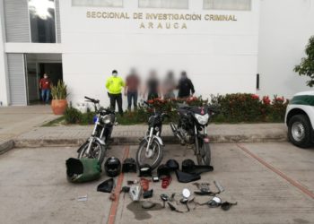 Capturan a tres «robamotos» en Arauca luego de allanamientos