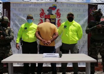Capturado alias «Calviño», presunto cabecilla de las redes de apoyo al terrorismo en Arauca