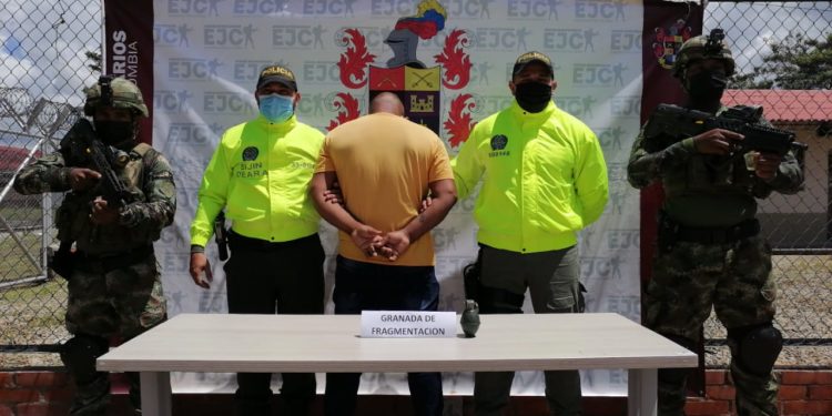 Capturado alias «Calviño», presunto cabecilla de las redes de apoyo al terrorismo en Arauca