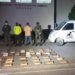 Capturaron a ex policía con más de 49 kilos de droga